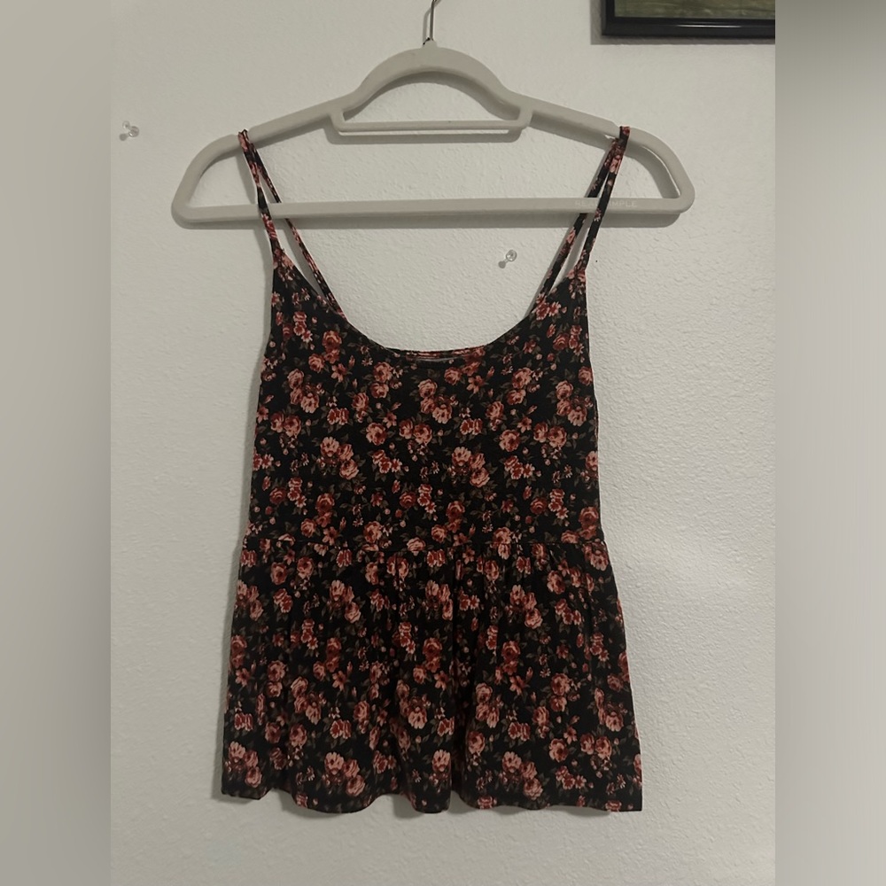 American eagle floral tank top